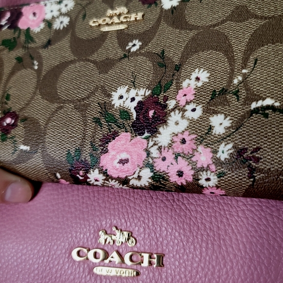 ✅ Coach 3 SET Designer Shoulder Bag P urse Wallet Wristlet NWT - Picture 3 of 15